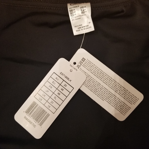 (20) NWT Elomi Magnetic Plunge Top and High Waste Brief Beach Pool Vacation - Picture 4 of 11